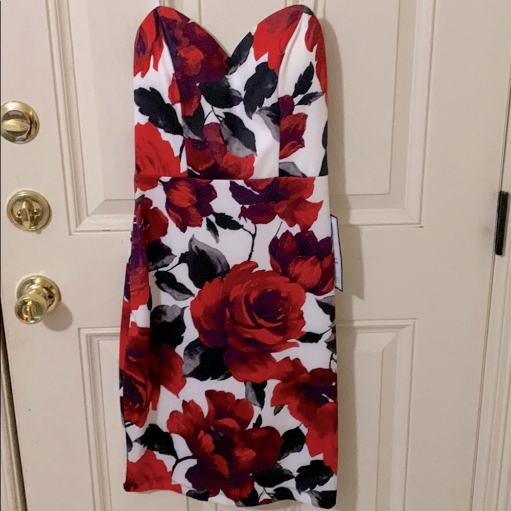 B Darlin Strapless Dress